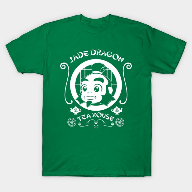 Jade Dragon Teahouse T-Shirt by DatLonelyTurtle